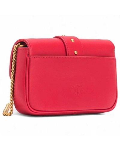 PINKO Bag LOVE ONE POCKET Female Leather Red - 100061-A0F1-R30Q