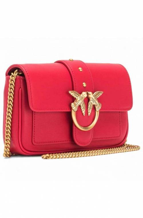 PINKO Bag LOVE ONE POCKET Female Leather Red - 100061-A0F1-R30Q