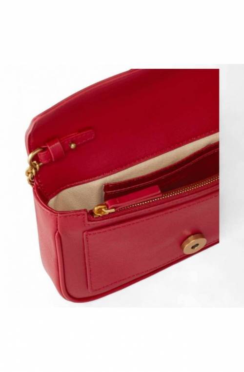 PINKO Bag LOVE ONE POCKET Female Leather Red - 100061-A0F1-R30Q