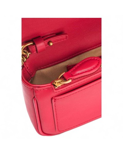 PINKO Bag LOVE ONE POCKET Female Leather Red - 100061-A0F1-R30Q