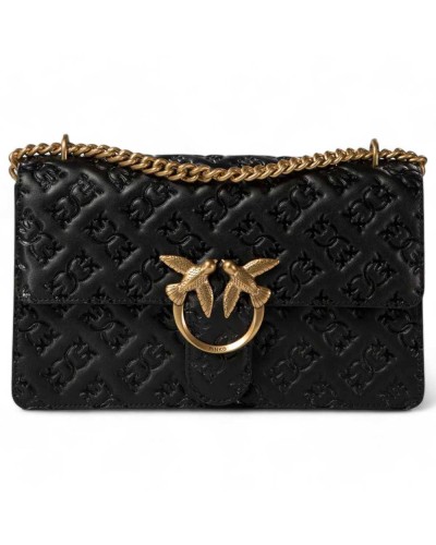 PINKO Bolsa LOVE ONE Mujer Cuero Negro - 100941-A1YB-Z99Q