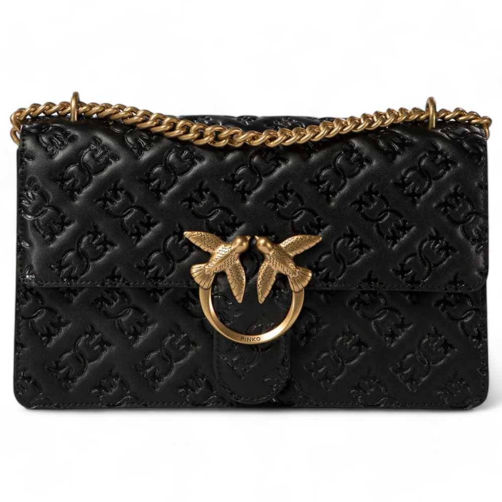 PINKO Bag LOVE ONE Female Leather Black - 100941-A1YB-Z99Q
