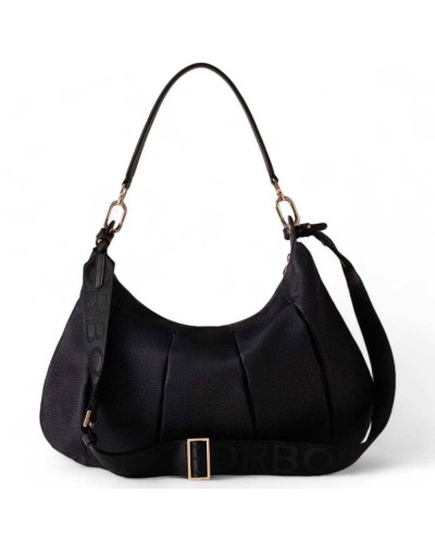BORBONESE Bolsa CROISSANT Mujer Negro - 933077-AH1-Y66