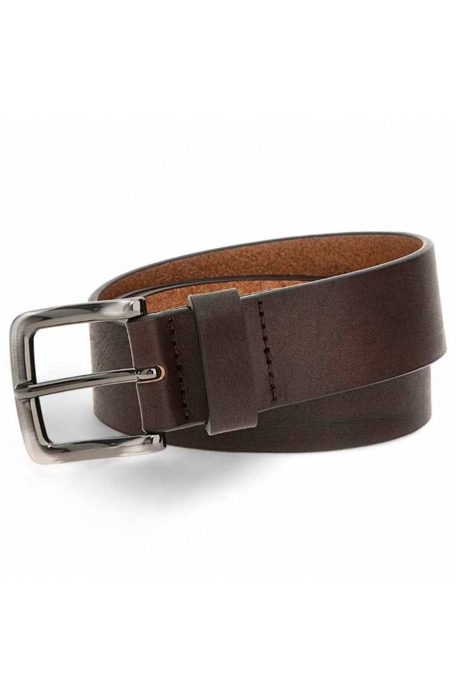 GUESS Belt Male Leather Brown - BMCVVLP4435DKB