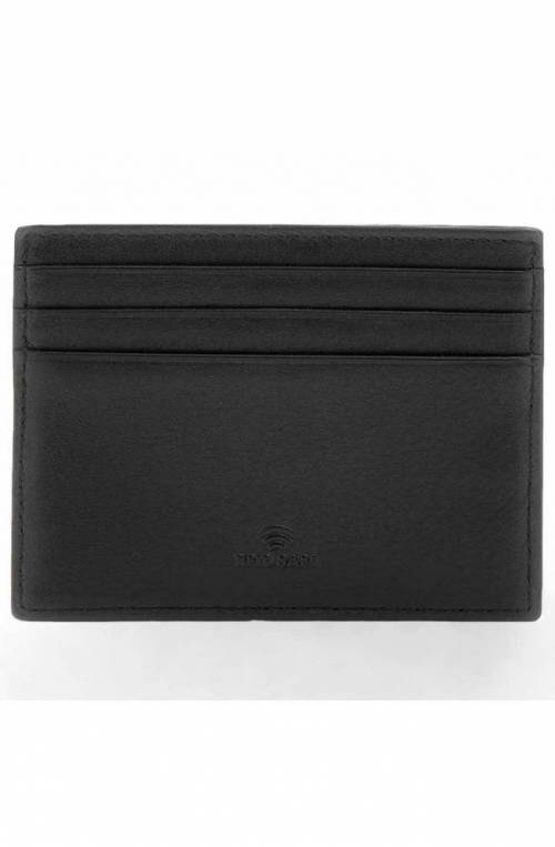 GUESS Credit card case NEW BOSTON Male Leather Black - SMNEBRLEA25BLA