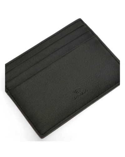 GUESS Credit card case NEW BOSTON Male Leather Black - SMNEBRLEA25BLA