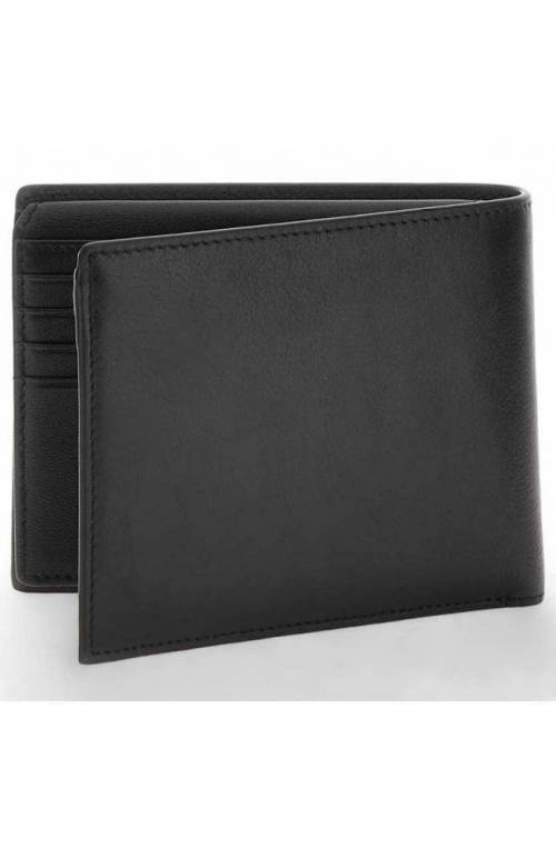 Portafoglio GUESS NEW BOSTON Uomo Pelle Nero - SMNEBRLEA24BLA