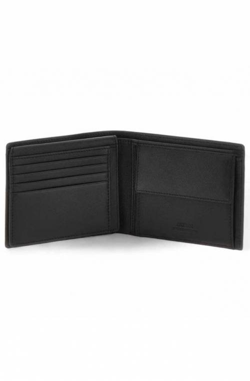 Portafoglio GUESS NEW BOSTON Uomo Pelle Nero - SMNEBRLEA24BLA