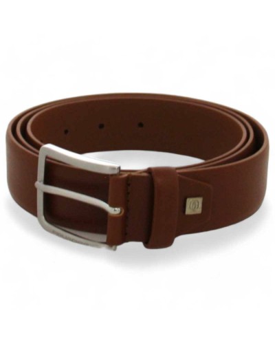PIQUADRO Belt Male Leather Adjustable Brown - CU4212C56-CU2