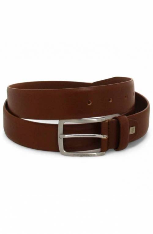 PIQUADRO Belt Male Leather Adjustable Brown - CU4212C56-CU2