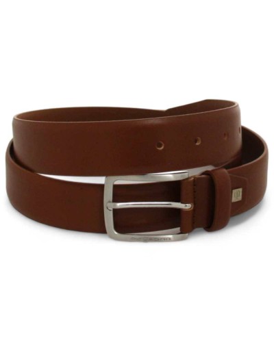 PIQUADRO Belt Male Leather Adjustable Brown - CU4212C56-CU2