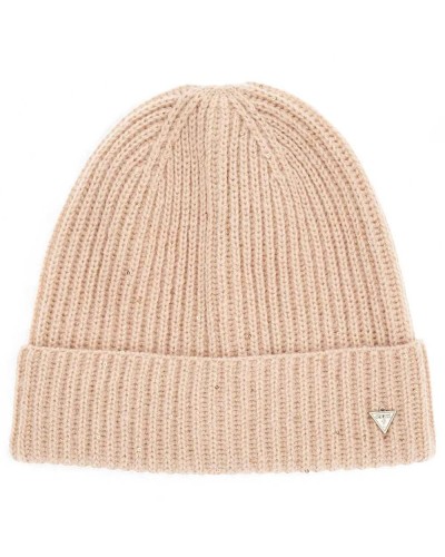 GUESS Hat BEANIE Hat Pink M Female - AW5236WOL01ROS-M