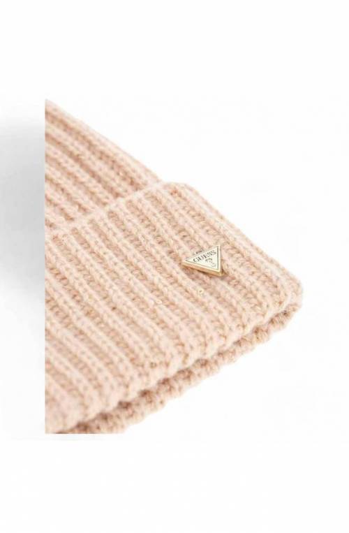 GUESS Hat BEANIE Hat Pink M Female - AW5236WOL01ROS-M