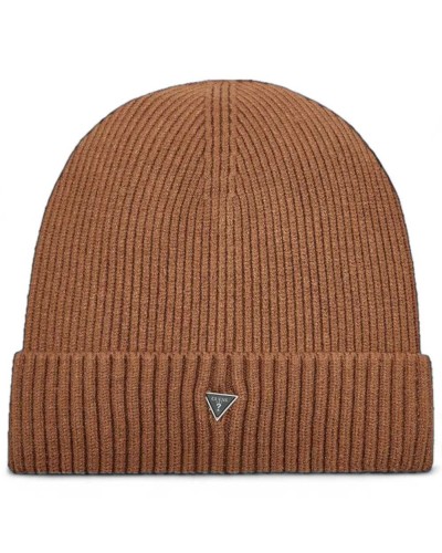 GUESS Hat MITO BEANIE Hat Brown L Unisex - AM9430POL01SAN-L