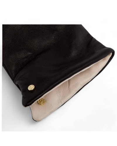 GIANNI CHIARINI Gloves Female Leather Black - 11127NA13689