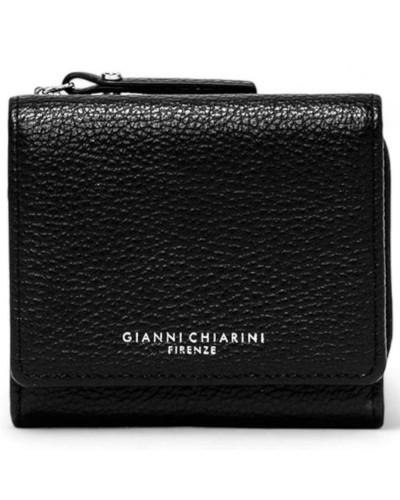 GIANNI CHIARINI Wallet WALLETS GRAIN Female Leather Black - 5080GRN001