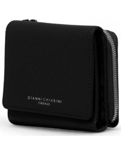 GIANNI CHIARINI Wallet WALLETS GRAIN Female Leather Black - 5080GRN001