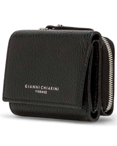 GIANNI CHIARINI Cartera WALLETS GRAIN Mujer Cuero Negro - W5065GRN001