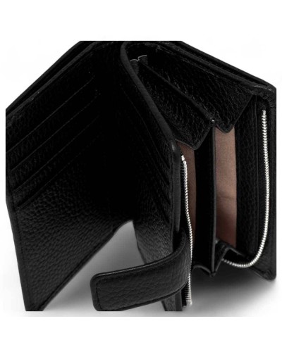 Portafoglio GIANNI CHIARINI WALLETS GRAIN Donna Pelle Nero - WBW13757GRN001