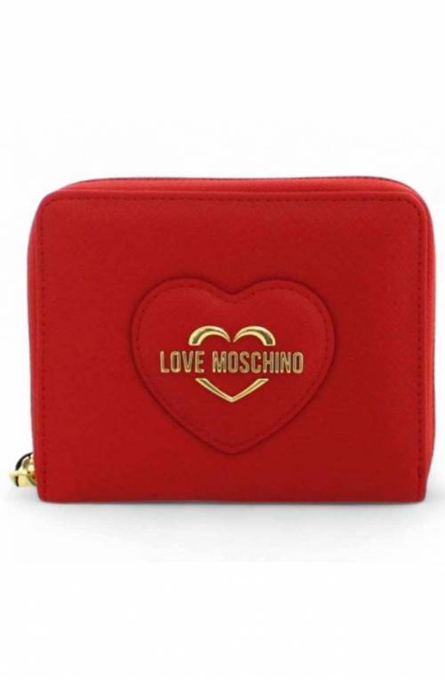 LOVE MOSCHINO Wallet Female red - JC5733PP0LKL0500