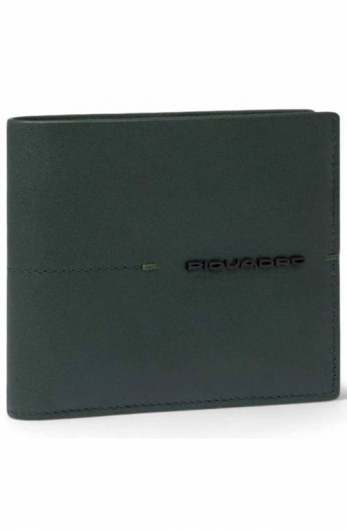Portafoglio PIQUADRO Uomo Pelle Verde - PU3891W135R-VE