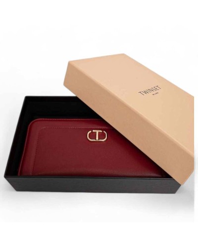 TWIN-SET Wallet Female Bordeaux - 242TD8203-00740
