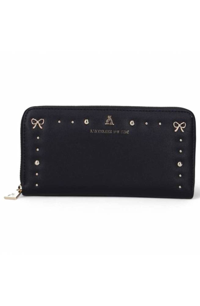 L' ATELIER DU SAC Wallet FLEUR - MERCI Female Black - 15955-MER-W4A-A
