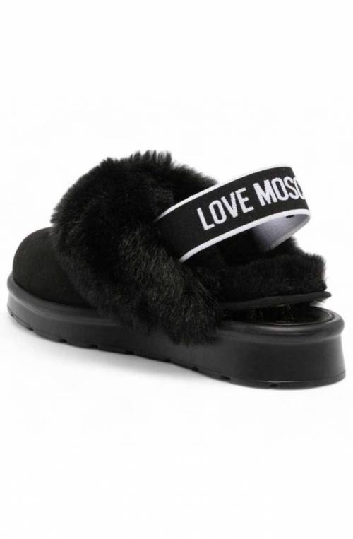 LOVE MOSCHINO Sandalias Winter Boot Mujeres Negro - JA10513H1LJAW000-39