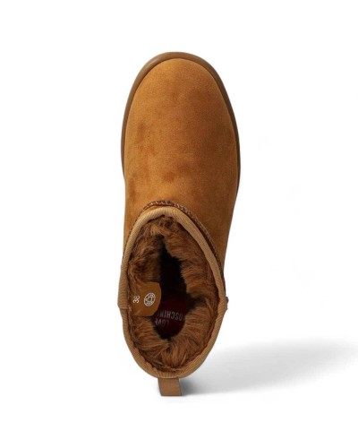 LOVE MOSCHINO Media bota acolchada Mujeres Marrón - JA24043H1LJAW208-36