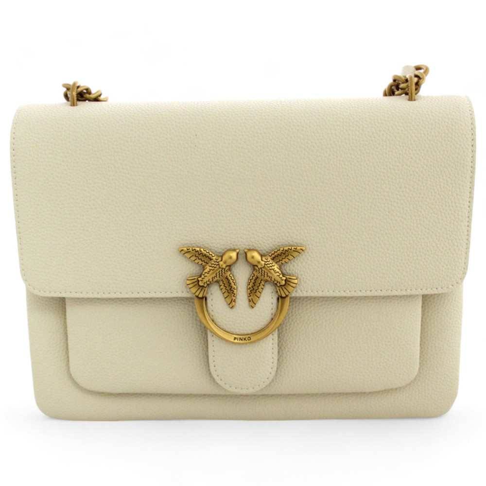 トートバッグ PINKO Women Shoulder Bags 104536A2AO Z14Q White Pinko Women's Bag Classic Love One Top Handle Light in