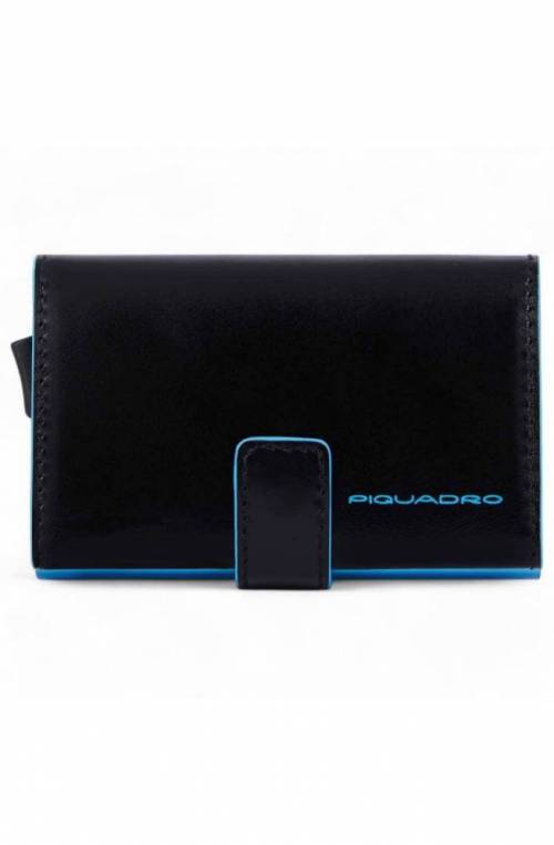 Portafoglio PIQUADRO blue square Unisex Nero - PP5472B2BLR-N