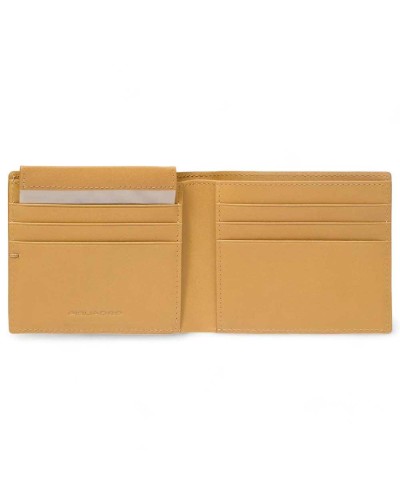 PIQUADRO Cartera Hombre Cuero amarillo - PU3891W135R-G