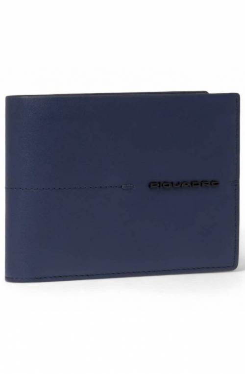 PIQUADRO Cartera w135 Hombre Azul - PU1392W135R-BLU