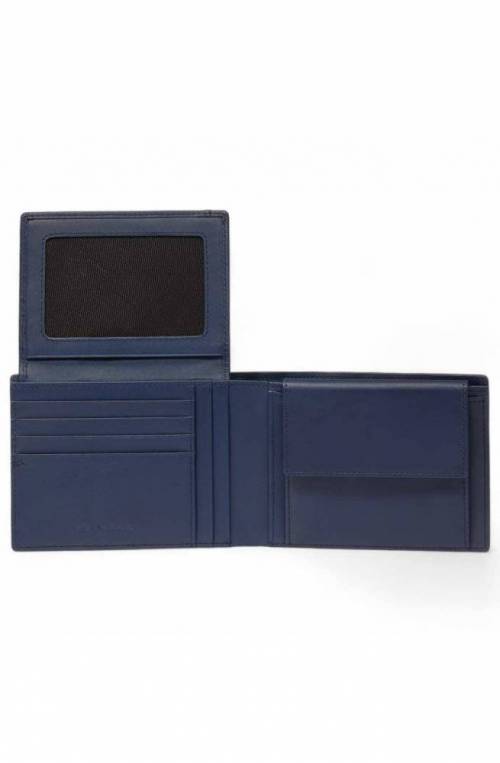 PIQUADRO Cartera w135 Hombre Azul - PU1392W135R-BLU