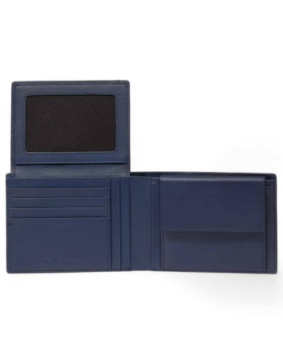 PIQUADRO Cartera w135 Hombre Azul - PU1392W135R-BLU