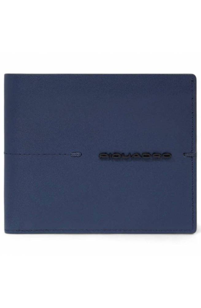 PIQUADRO Cartera w135 Hombre Azul - PU4188W135R-BLU
