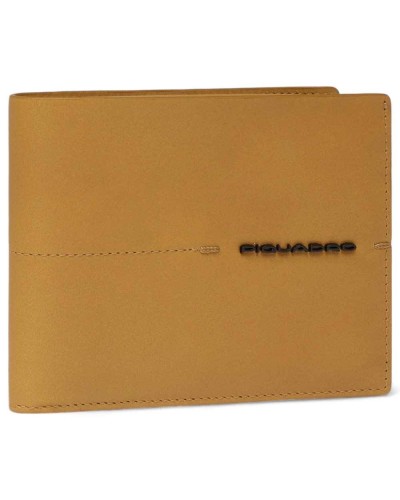 PIQUADRO Cartera w135 Hombre amarillo - PU257W135R-G