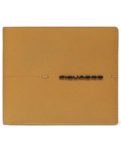 PIQUADRO Cartera w135 Hombre amarillo - PU4188W135R-G