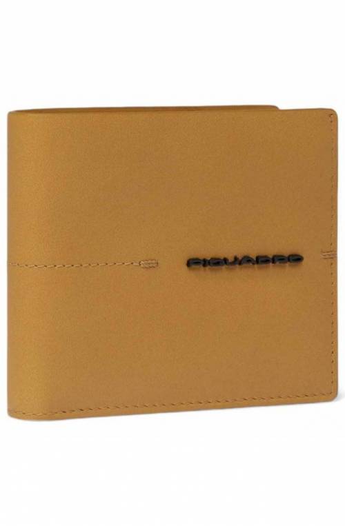 PIQUADRO Cartera w135 Hombre amarillo - PU4188W135R-G