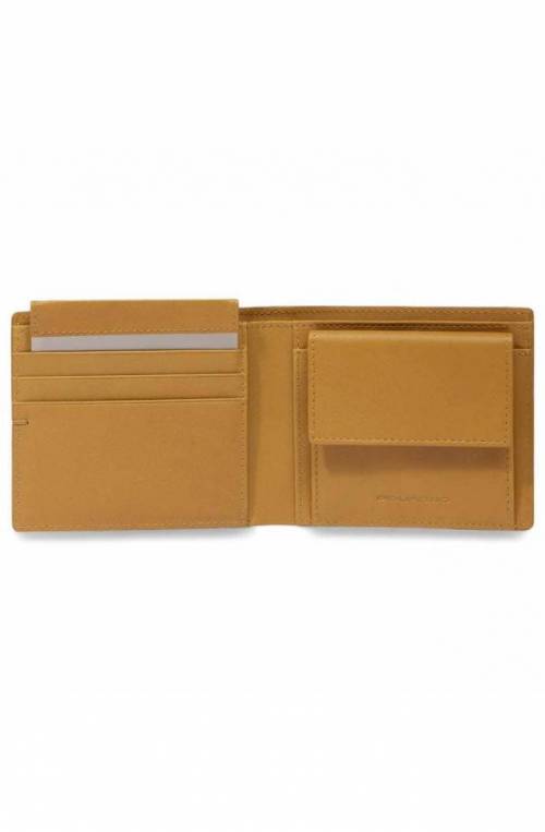 PIQUADRO Cartera w135 Hombre amarillo - PU4188W135R-G