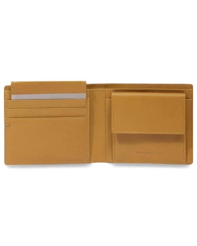 PIQUADRO Cartera w135 Hombre amarillo - PU4188W135R-G