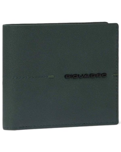 PIQUADRO Cartera w135 Hombre Verde - PU4188W135R-VE