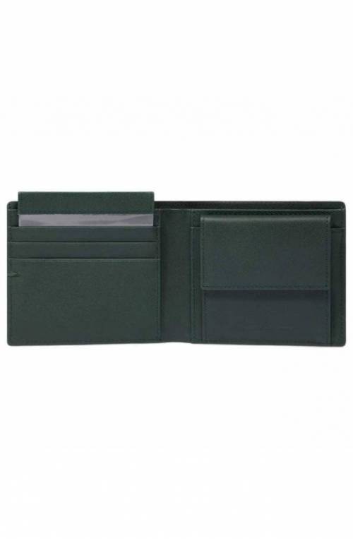 PIQUADRO Cartera w135 Hombre Verde - PU4188W135R-VE