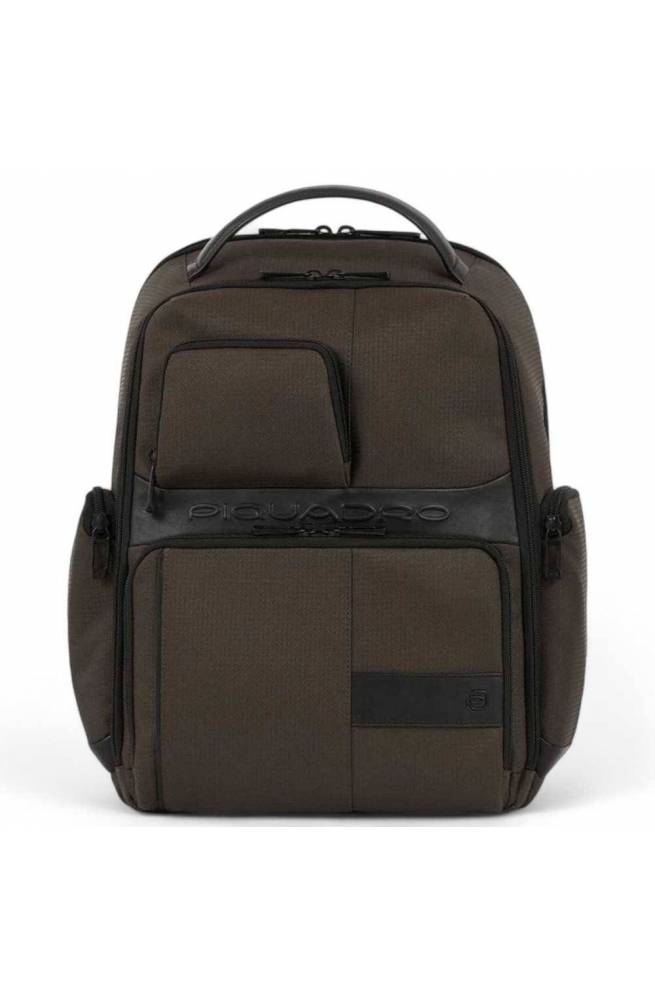PIQUADRO Mochila W129 Unisex Marron- CA6239W129BM-TM