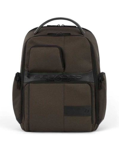 PIQUADRO Mochila W129 Unisex Marron- CA6239W129BM-TM