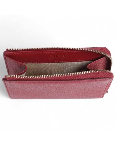 FURLA Titular de la tarjeta Goccia Mujer Bordeaux - WP00470-BX3036-CGQ00