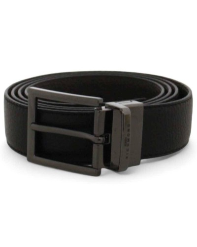 JOHN RICHMOND Belt Male Leather Adjustable and reversible Black Brown - JR-C50-115