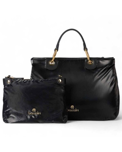 BRACCIALINI Tasche BETH PUFFY Damen Schwarz - B17920-TY-100