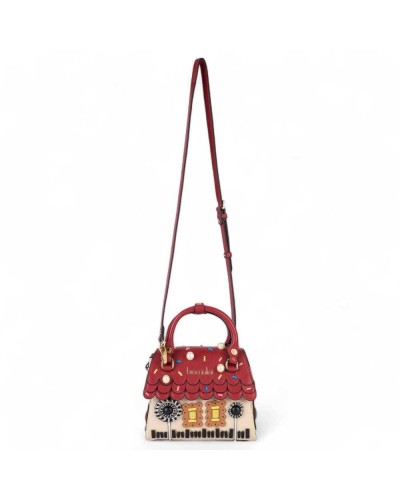 BRACCIALINI Bag SHAPE Female Leather Multicolor - B17963-PP-818