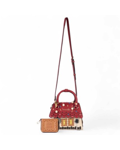 BRACCIALINI Bag SHAPE Female Leather Multicolor - B17963-PP-818